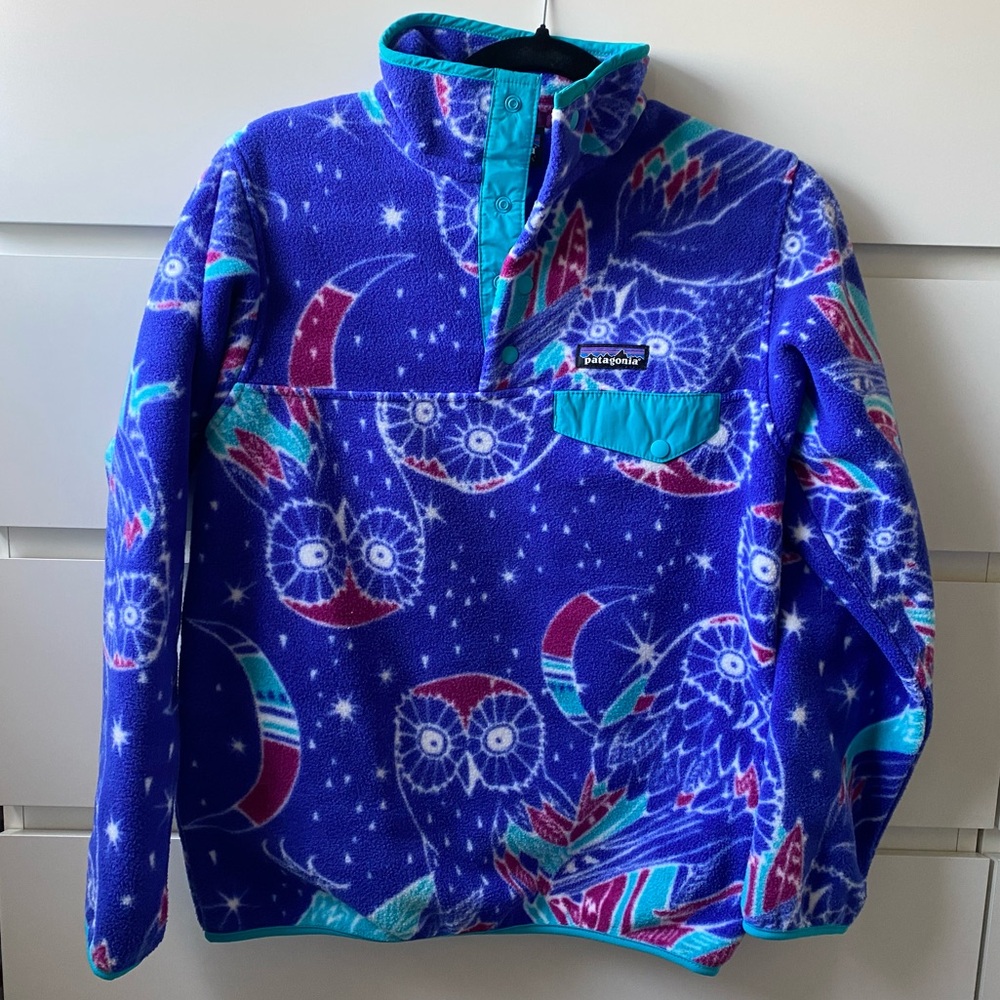 patagonia synchilla owl pullover